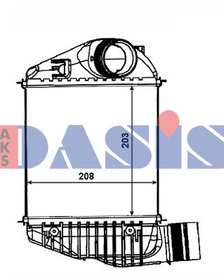 AKS DASIS Интеркулер 487039N